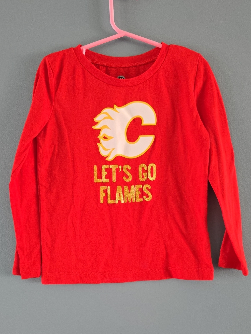 5T Calgary Flames Long Sleeve Tee Unisex